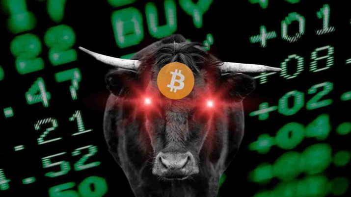Bitcoin (BTC) em alta hoje