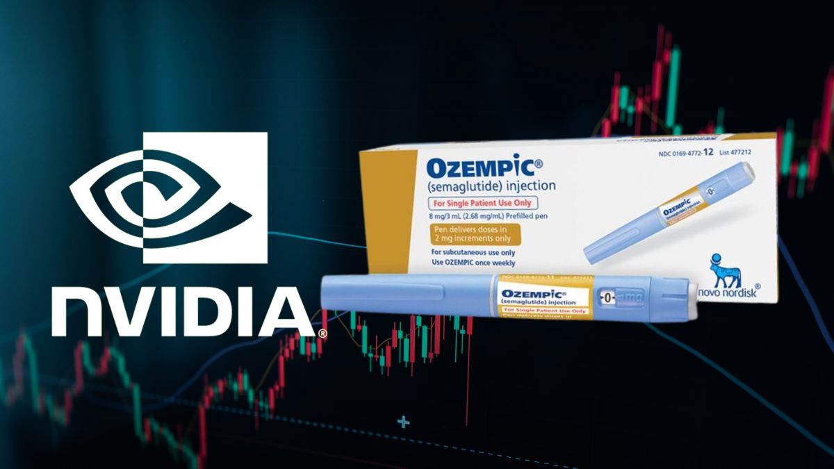 Nvidia e Novo Nordisk, dona do Ozempic