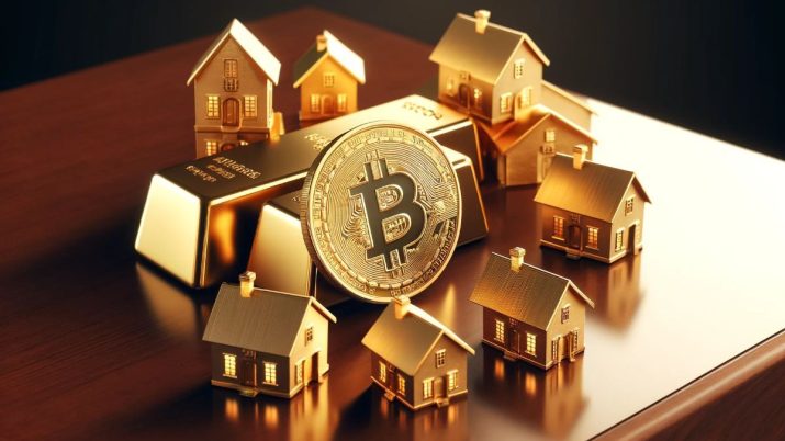 Bitcoin, ouro e imóveis
