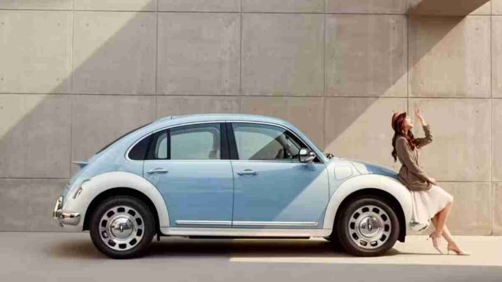 Ora Ballet Cat, modelo da GWM insirado no Fusca, da VW