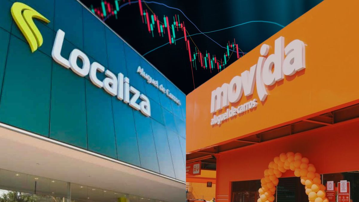 Localiza (RENT3) e Movida (MOVI3)