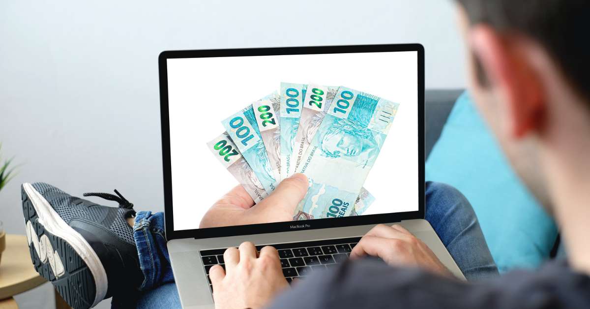 dinheiro computador R$ 5 mil renda extra