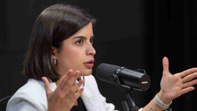 Deputada federal Tabata Amaral, pré-candidata à prefeitura de São Paulo