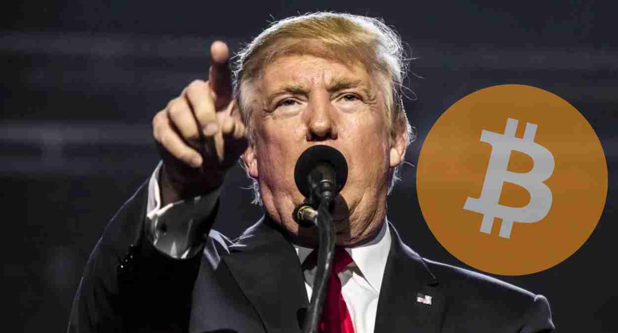 Donald Trump, presidente dos EUA, defende o bitcoin (BTC) e outras criptomoedas
