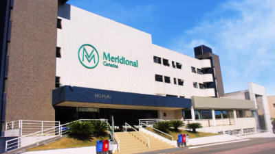 Fachada de um hospital da Kora Saúde (KRSA3). Foto: divulgação