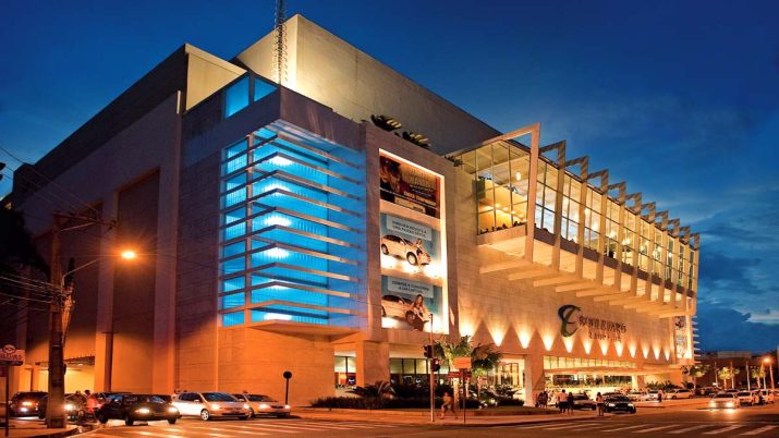 Fachada do Boulevard Shopping Belém, da Allos