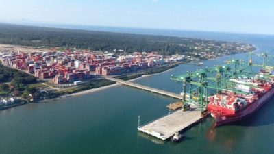 Porto Itapoá, em Santa Catarina, ativo que integra a carteira do FIP BRZP11