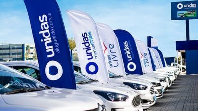 Unidas, locadora de veículos do grupo Brookfield