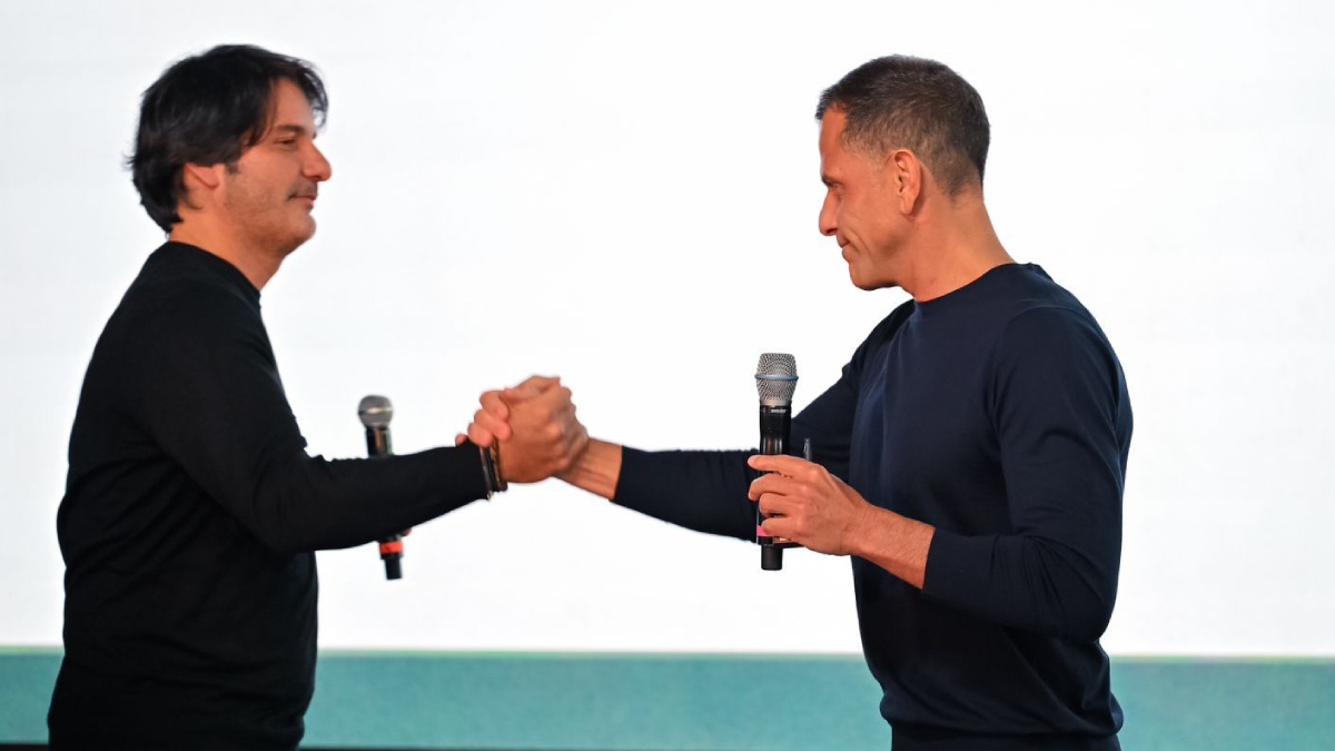 Roberto Jatahy (à esquerda) e Alexandre Birman, principais acionistas e gestores da Azzas 2154
