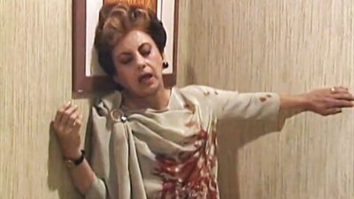 Cena da morte de Odete Roitman (Beatriz Segall) na primeira versão de 'Vale tudo' (1988)