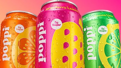 A linha de refrigerantes saudáveis Poppi, a nova aquisição da PepsiCo