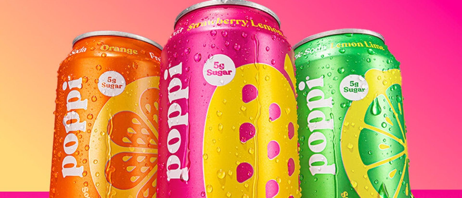 A linha de refrigerantes saudáveis Poppi, a nova aquisição da PepsiCo