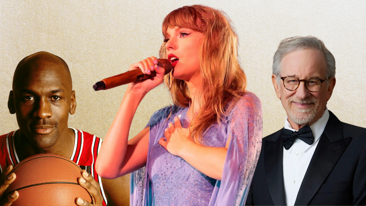 Michael Jordan, Taylor Swift e Steven Spielberg: as celebridades bilionárias de 2025