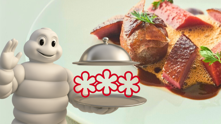 Guia Michelin rankeia restaurantes com até três estrelas; ao fundo, prato do Sézanne, melhor restaurante do Japão de acordo com o The 50 Best