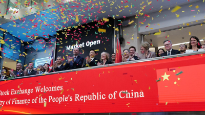 Emissão de títulos verdes da China na Bolsa de Londres