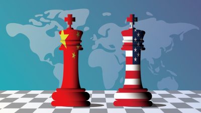 Guerra comercial entre EUA e China promovida por tarifaço de Donald Trump