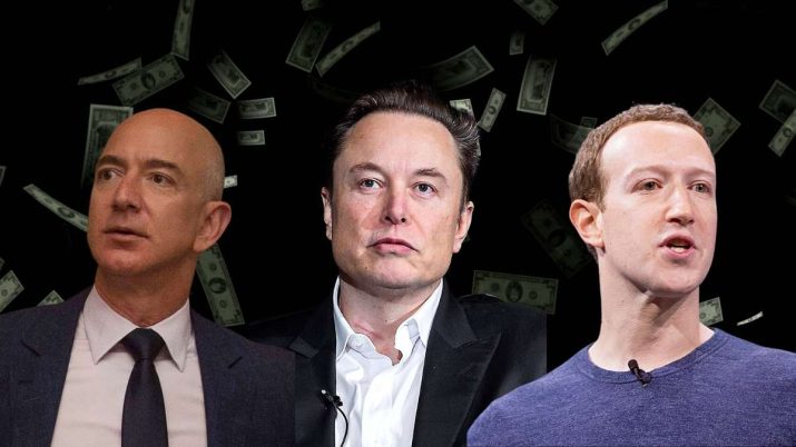 bilionários-forbes-elon-musk-mark-zuckerberg-jeff-bezos