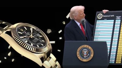 rolex donald trump relógios de luxo eua suíça relojoaria