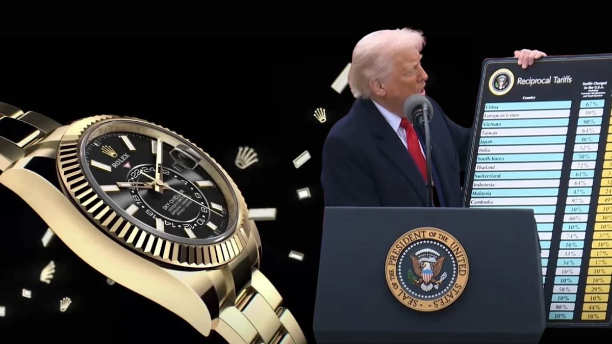 rolex donald trump relógios de luxo eua suíça relojoaria