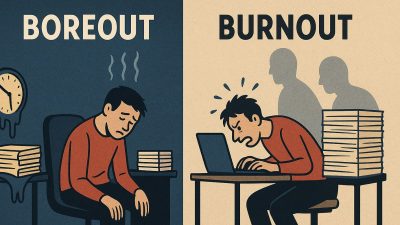 Boreout, o outro lado do burnout.