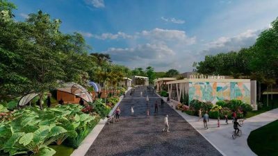 Rua da Música vai ampliar opções culturais do parque onde fica a Pedreira Paulo Leminski, em Curitiba