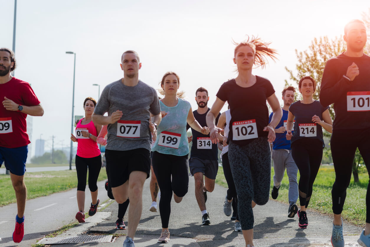 Corrida- corrida de rua - wellness