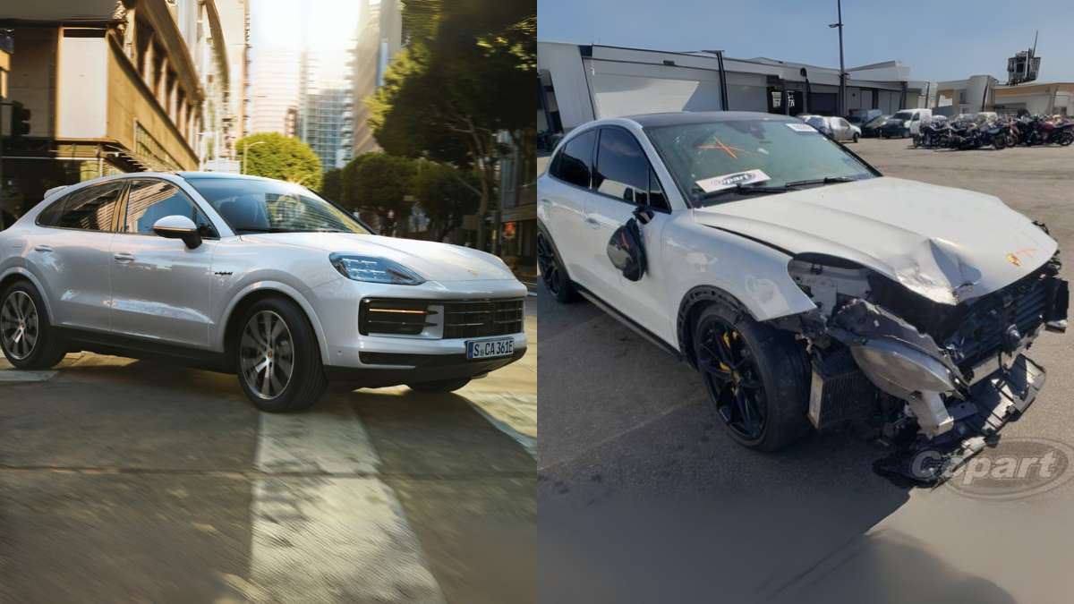 Porsche Cayenne Coupé - Divulgação Porsche / Porsche Cayenne Coupé em leilão - Divulgação Copart