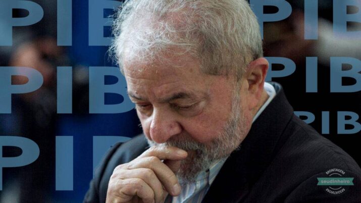 Montagem com o presidente Luiz Inácio Lula da Silva