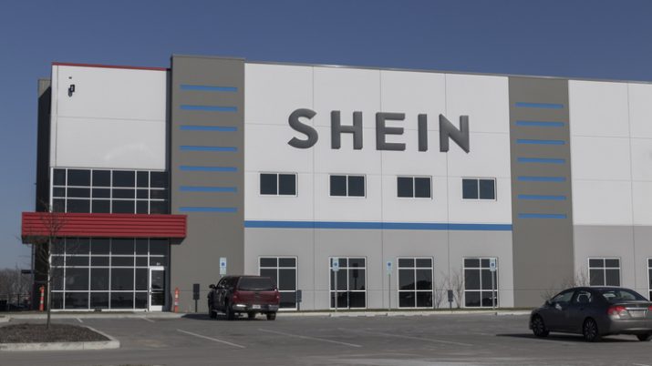 Fachada do centro de distribuição de e-commerce SHEIN