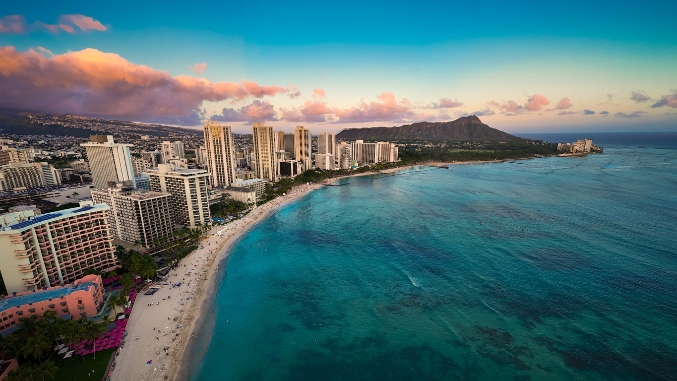Waikiki Beach, Havaí