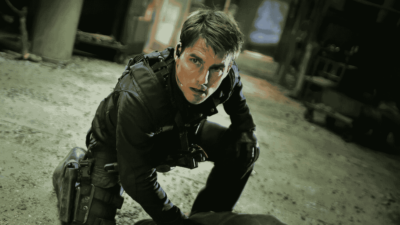 Tom Cruise no filme Missão Impossível 8