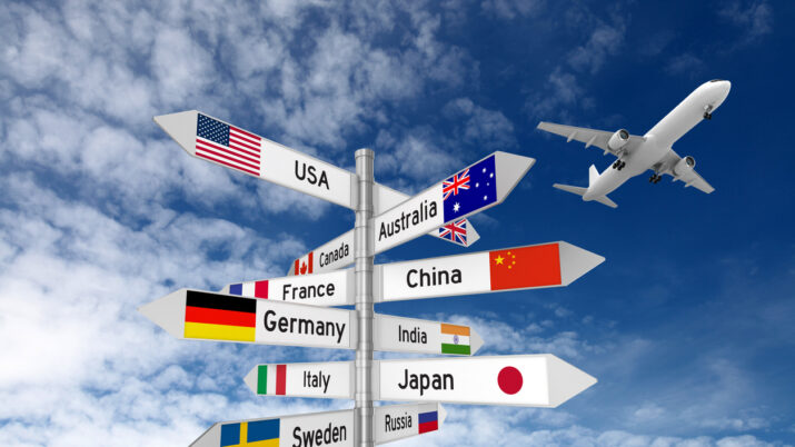 viagem internacional