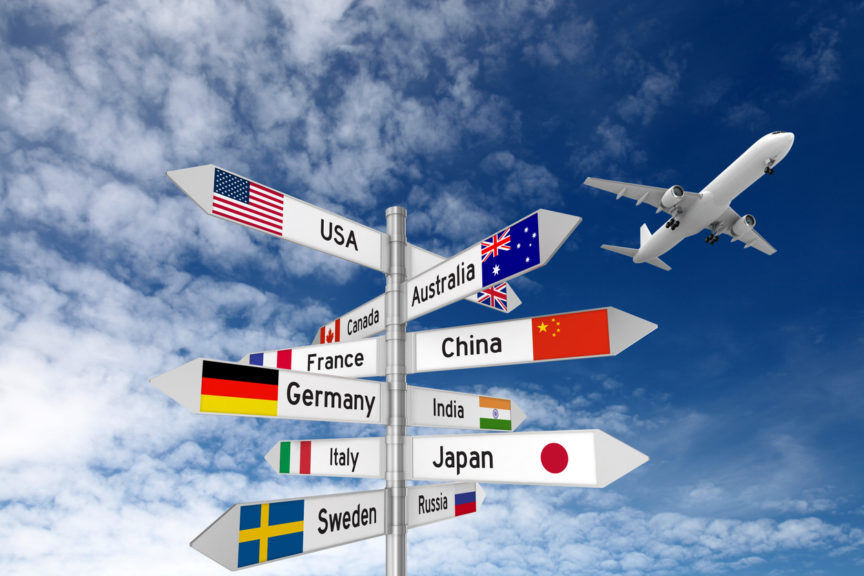 viagem internacional