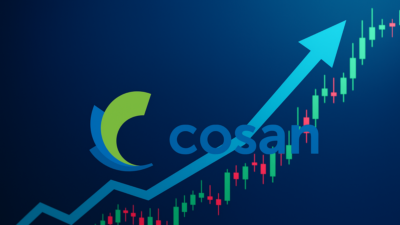 Ações da Cosan (CSAN3) em alta