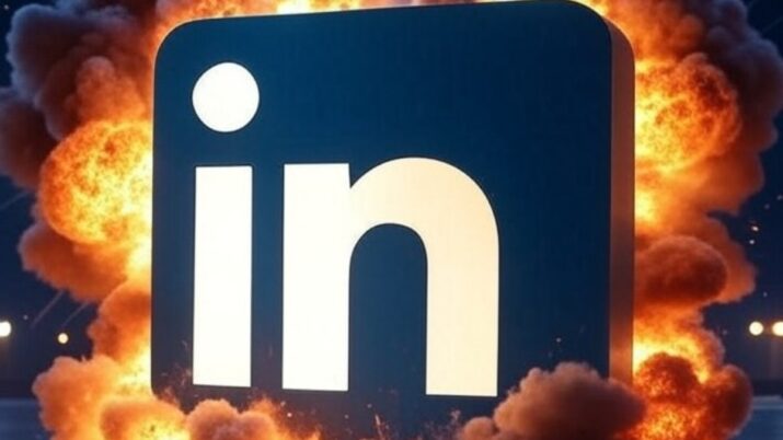 Bomba no LinkedIn