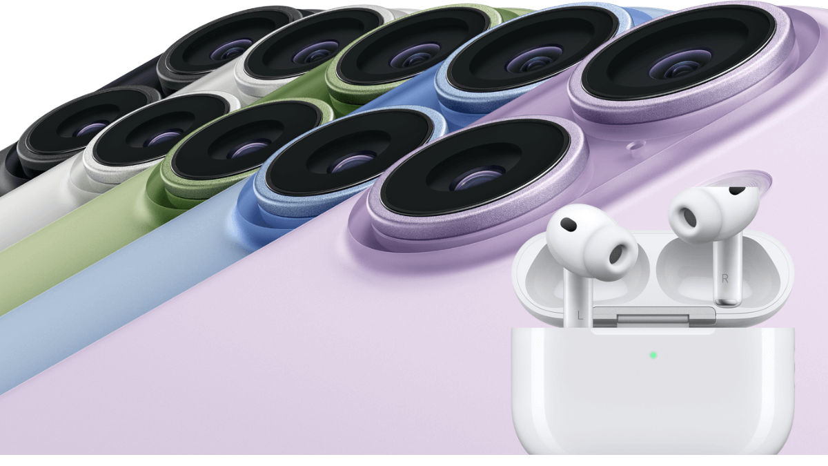 Os modelos do iPhone 17 e o AirPods Pro 3