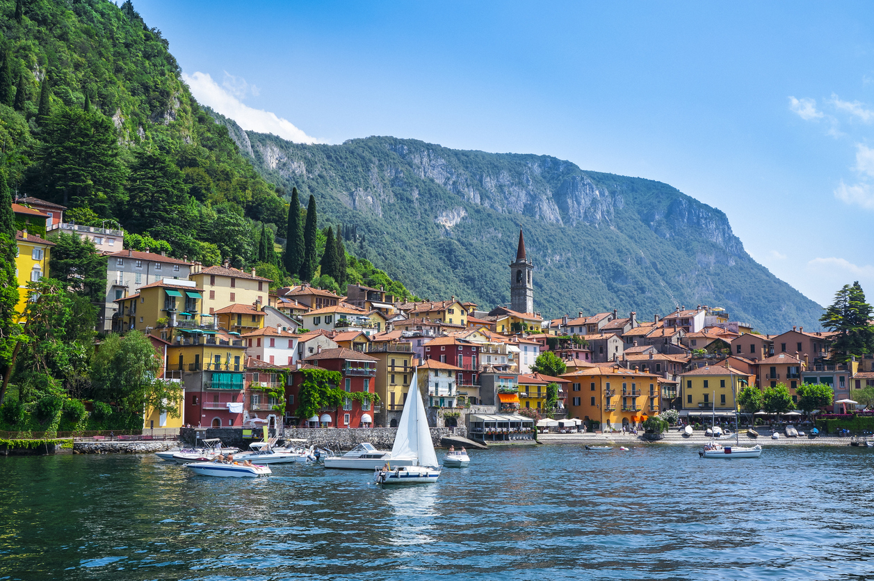 A região do Lago de Como é apontada entre as preferidas dos super-ricos