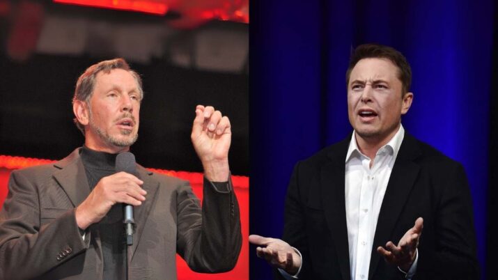 Larry Elisson - Elon Musk - Tesla - Oracle - Homem mais rico do mundo