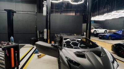 Revisão de uma Lamborghini Huracan STO na One Sportcar