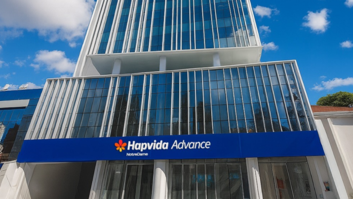 Fachada do novo hospital da Hapvida