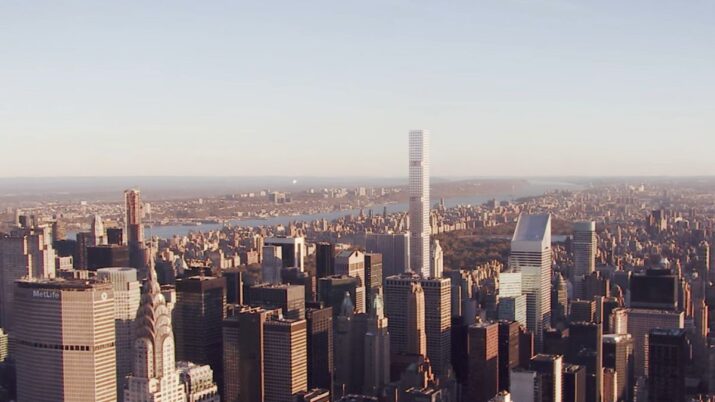 Arranha-céu de bilionários em Nova York, 432 Park Avenue agora está rachando.