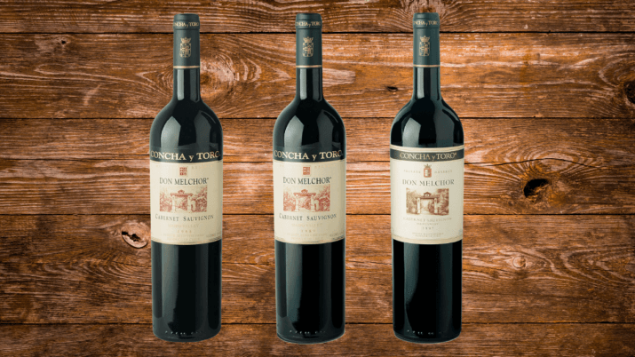 Os rótulos de 1988, 1989 e 1997 de Don Melchor têm como destaque as características que refletem sua origem e a visão dos seus produtores