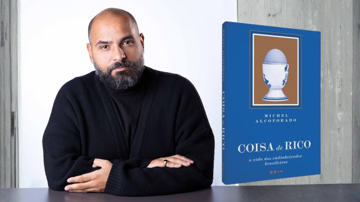 Michel Alcoforado e o livro 'Coisa de Rico'