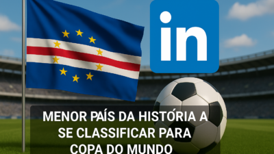 Menor país da história a se classificar para Copa do Mundo