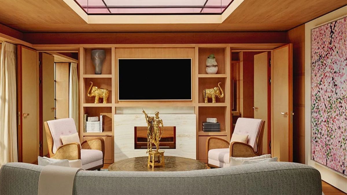 Interior da cobertura The Penthouse at Claridge's