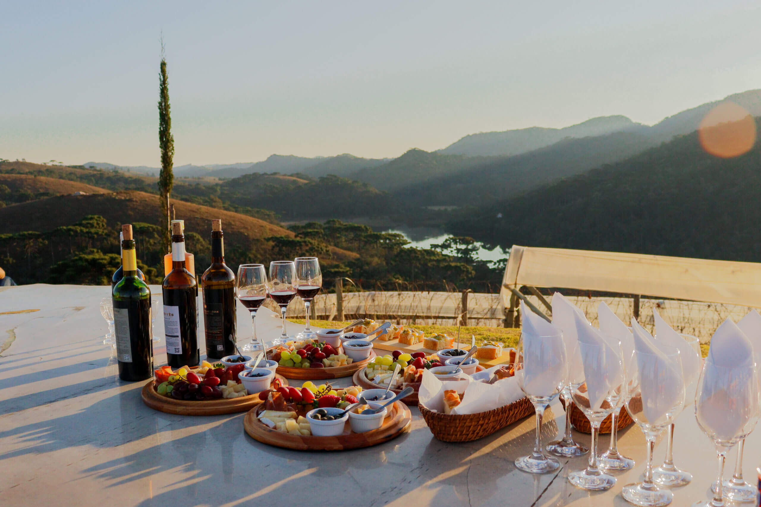Em altitudes elevadas, a maturação da uva é mais lenta, e por esse motivo, os vinhos se tornam sensorialmente mais complexos