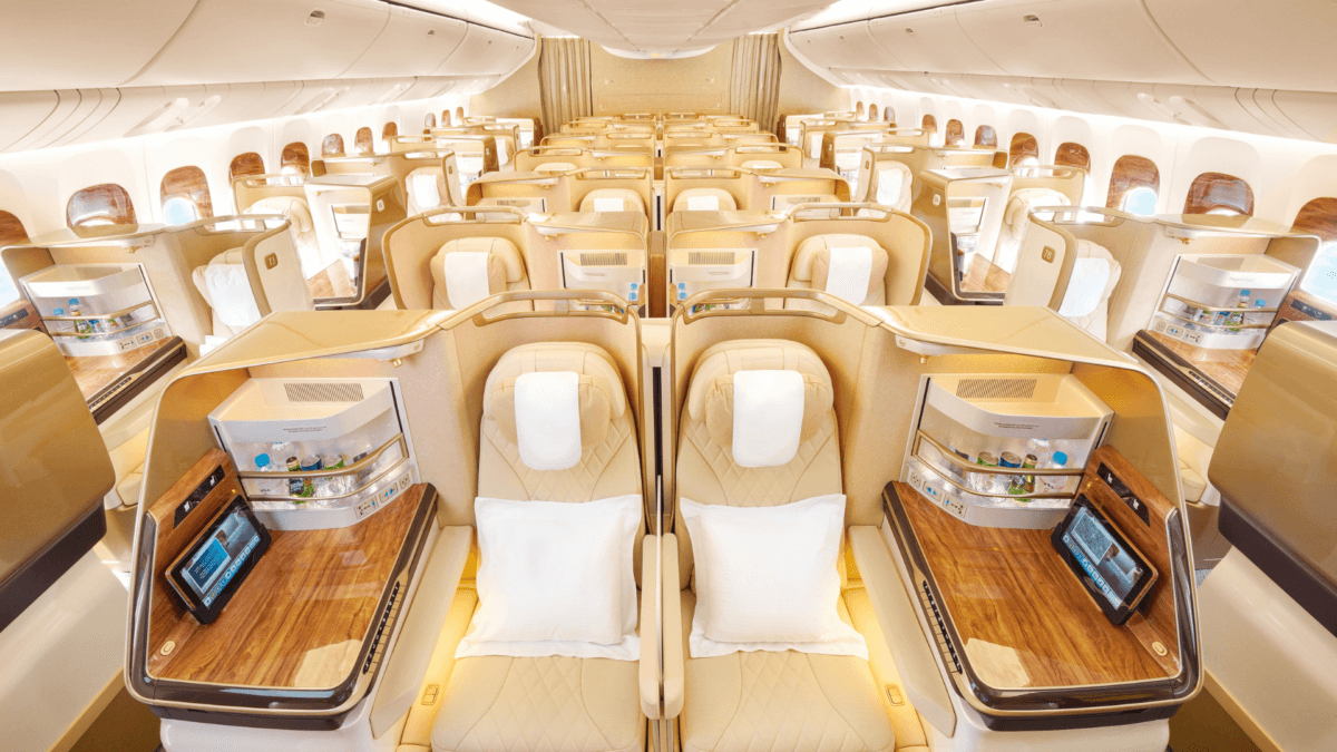 Interior de aeronave