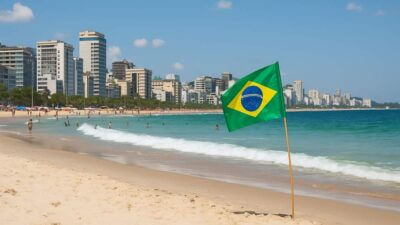 Praia famosa do Brasil está entre as piores do mundo – Imagem IA