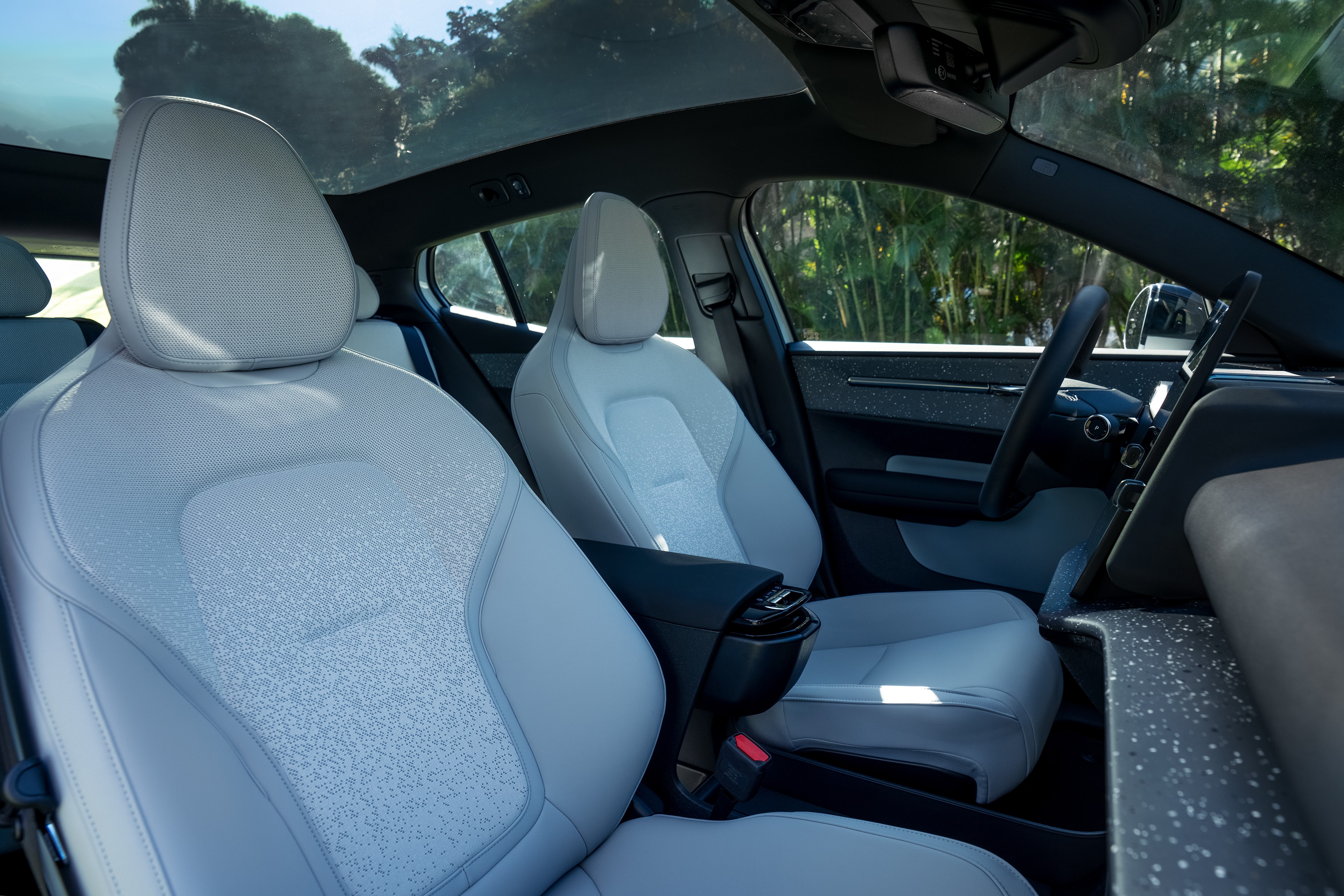 VolvoEX30: bancos com revestimento vegano