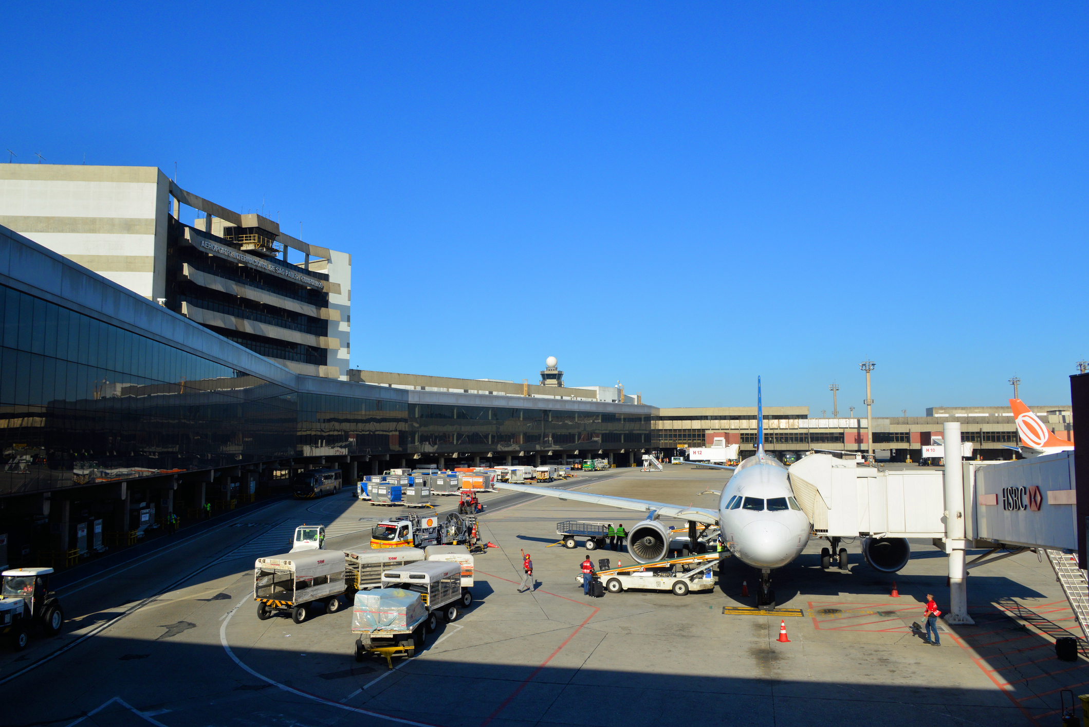 O Aeroporto Internacional de São Paulo, em Guarulhos (GRU), figurou na 48ª posição entre os 50 internacionais do ranking Megahubs 2025